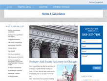 Tablet Screenshot of chicagoilestateattorney.com